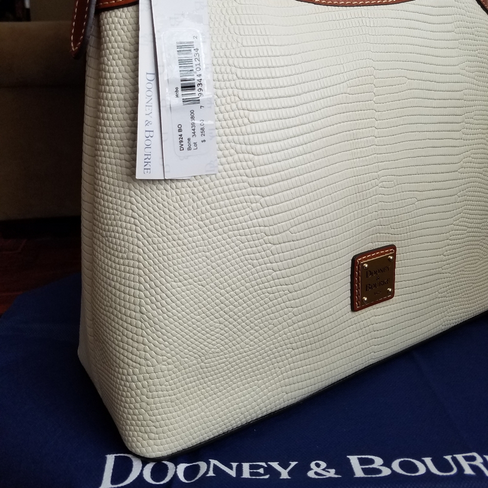 NWT DOONEY & BOURKE Embossed Leather - Picture 3 of 11